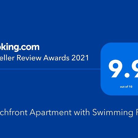 Beachfront Apartment With Swimming Pool Mindelo Luaran gambar