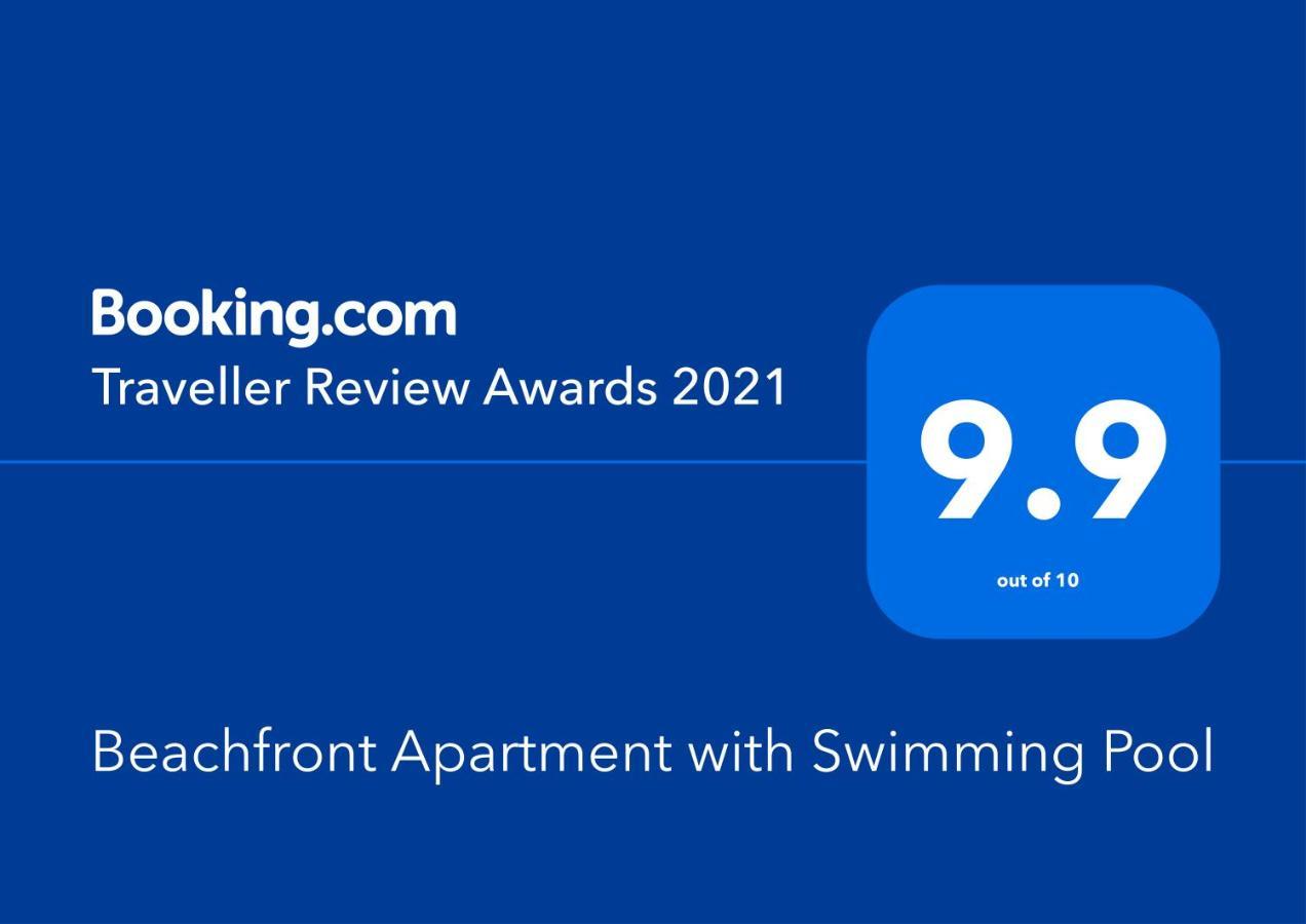 Beachfront Apartment With Swimming Pool Mindelo Luaran gambar